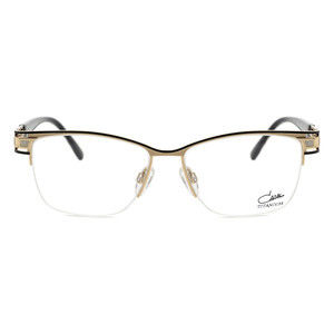 Cazal 1262 eyeglasses 001 Black Gold 52mm Unisex
